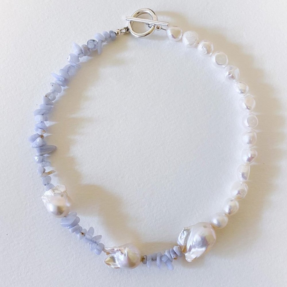 Kara Yoo - White Sky Necklace